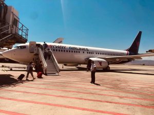 Read more about the article (ვიდეო) ბარსელონა-თბილისის რეისით სამშობლოში 170 ადამიანი დაბრუნდა